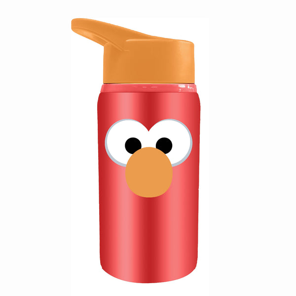 Sesame Street Elmo 550ml Water Bottle with Straw & Long Strap (BPA