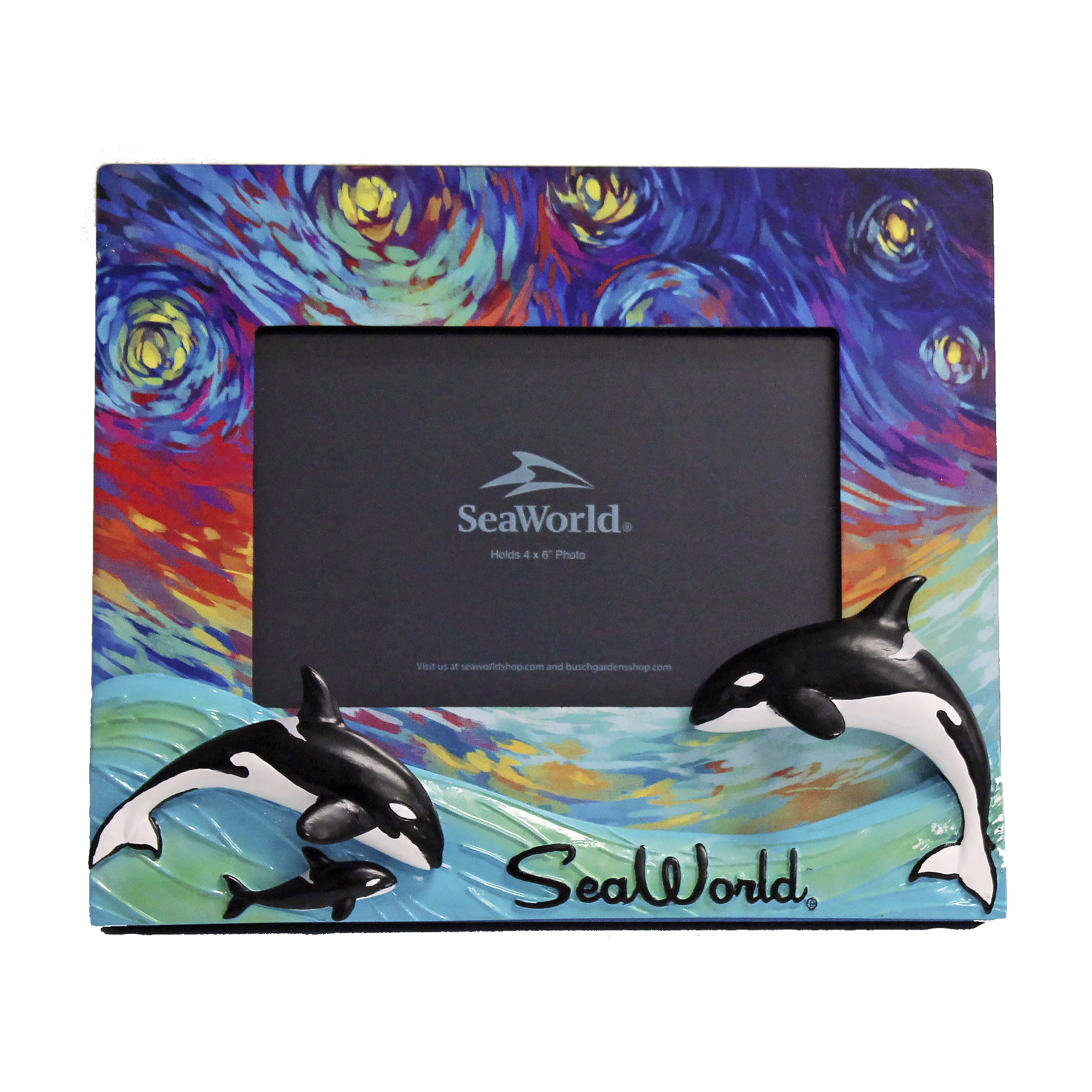 SeaWorld Orca Painter Frame