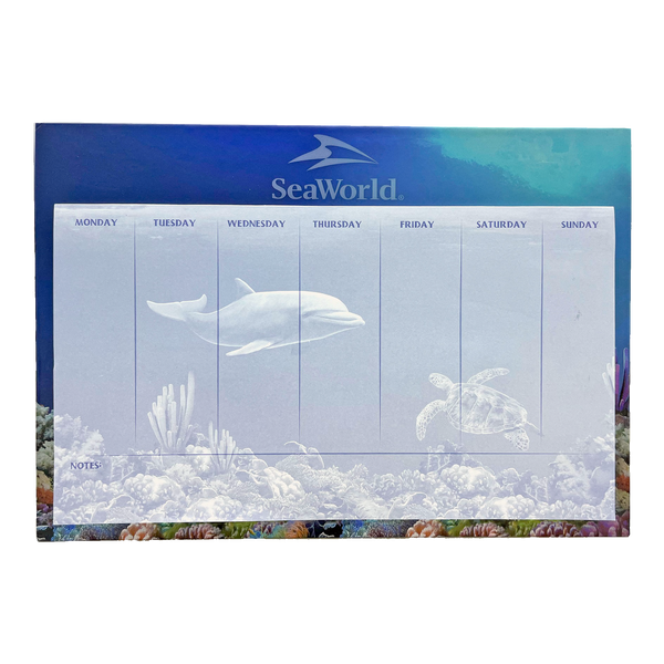 SeaWorld Weekly Desktop Calendar - SeaWorld Parks & Entertainment Shop