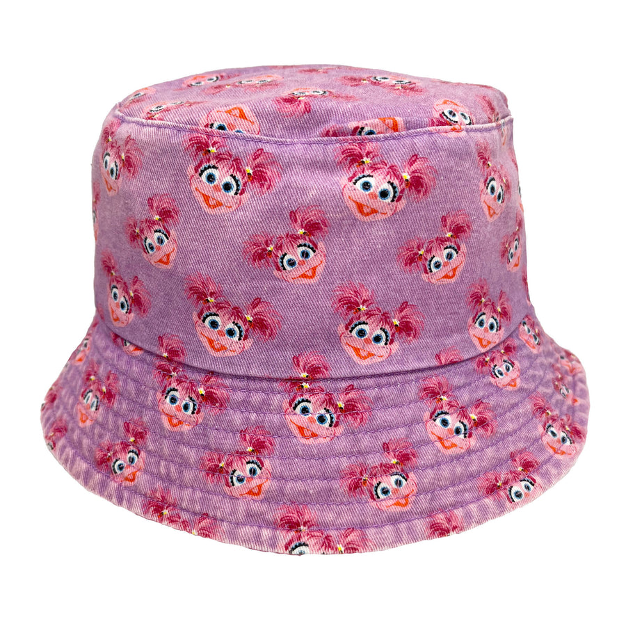 Sesame Street Abby Mineral Wash Youth Reversible Bucket Hat outside