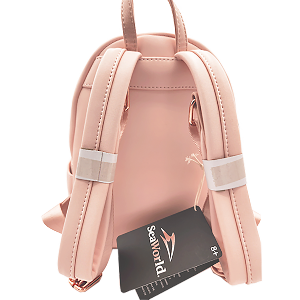 blush mini backpack purse SeaWorld Rescue Loungefly Pink Backpack