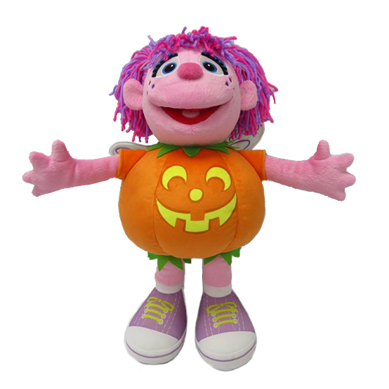 Sesame Street Abby Cadabby Pumpkin Plush 15