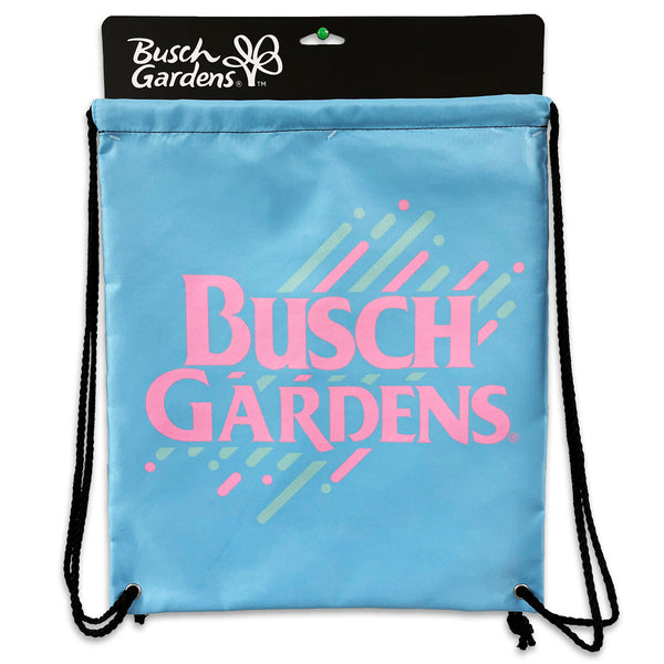 Busch Gardens Retro Neon Cinch Bag SeaWorld Parks & Entertainment Shop