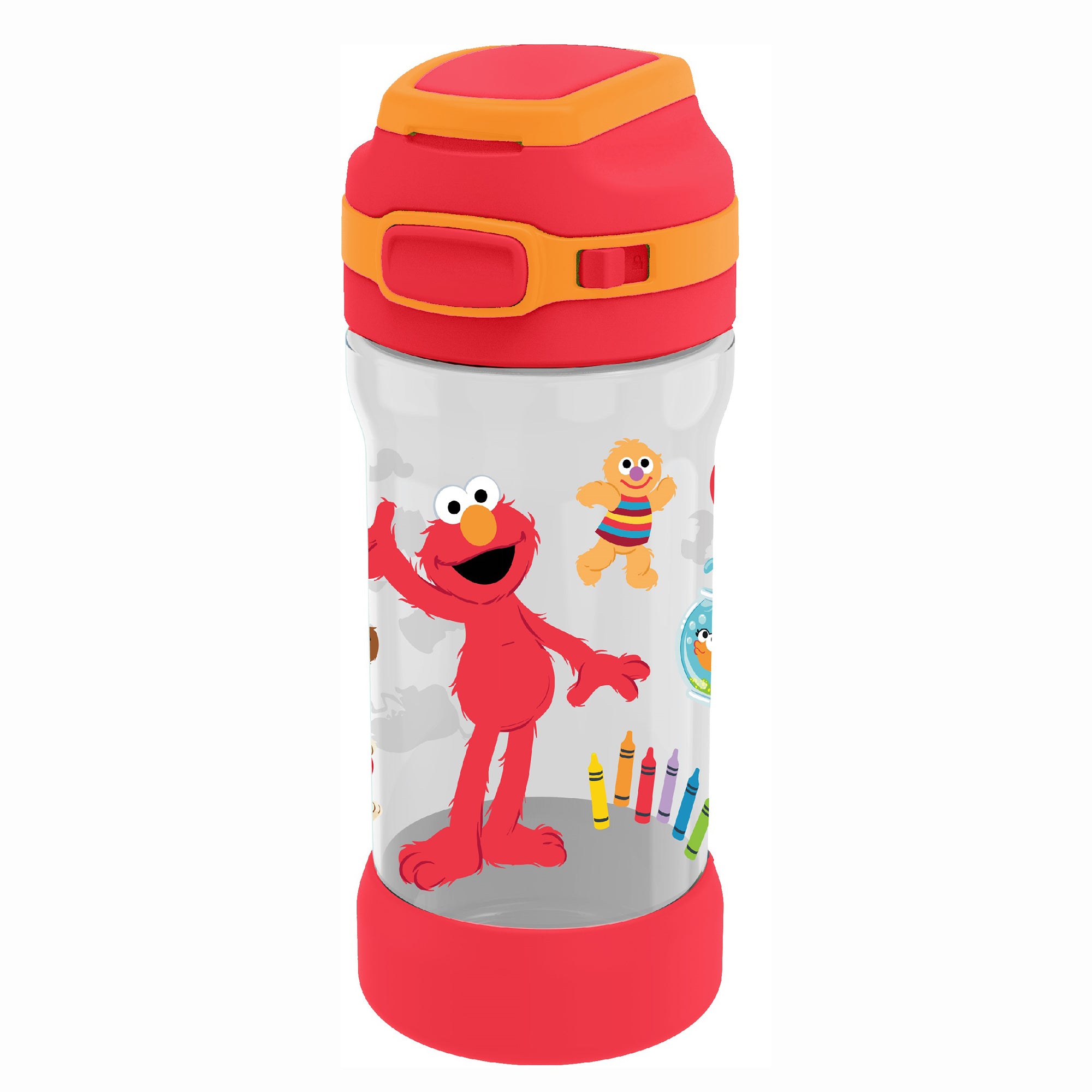 Sesame Street Water Bottle with Straw, 16 oz. $8.87 FREE SHIPPING