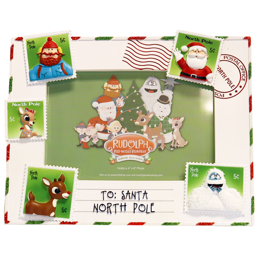 Rudolph The Red-Nosed Reindeer® Post Stamp 4x6 Frame