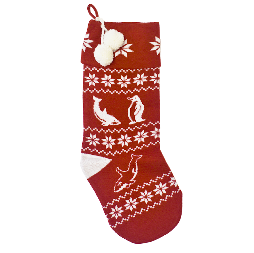 SeaWorld Nordic Knit Stocking