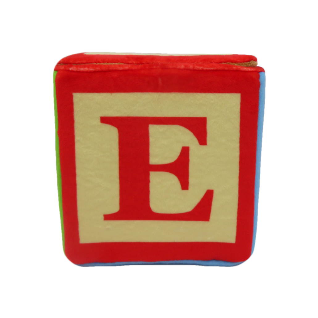 Block Letter E Red