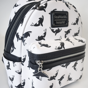 SeaWorld Toss Orca Loungefly Backpack