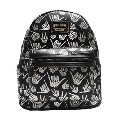 スクビー・ドゥー 宇宙服 リュック ヴィンテージ Howl-O-Scream Skeleton Hands Loungefly Backpack - SeaWorld Parks