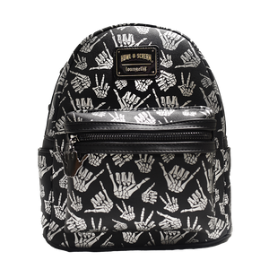 jack skeleton mini backpack Howl-O-Scream Skeleton Hands Loungefly Backpack