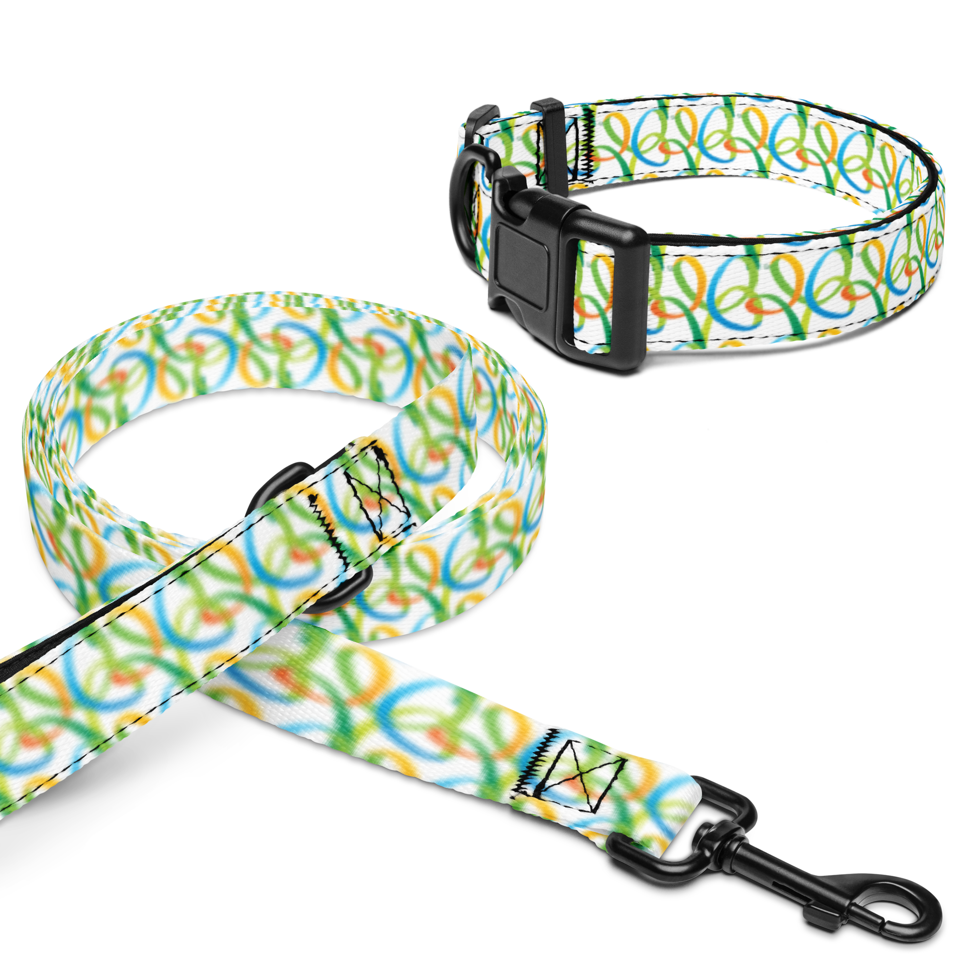 Bush Gardens Pet Collar & Leash