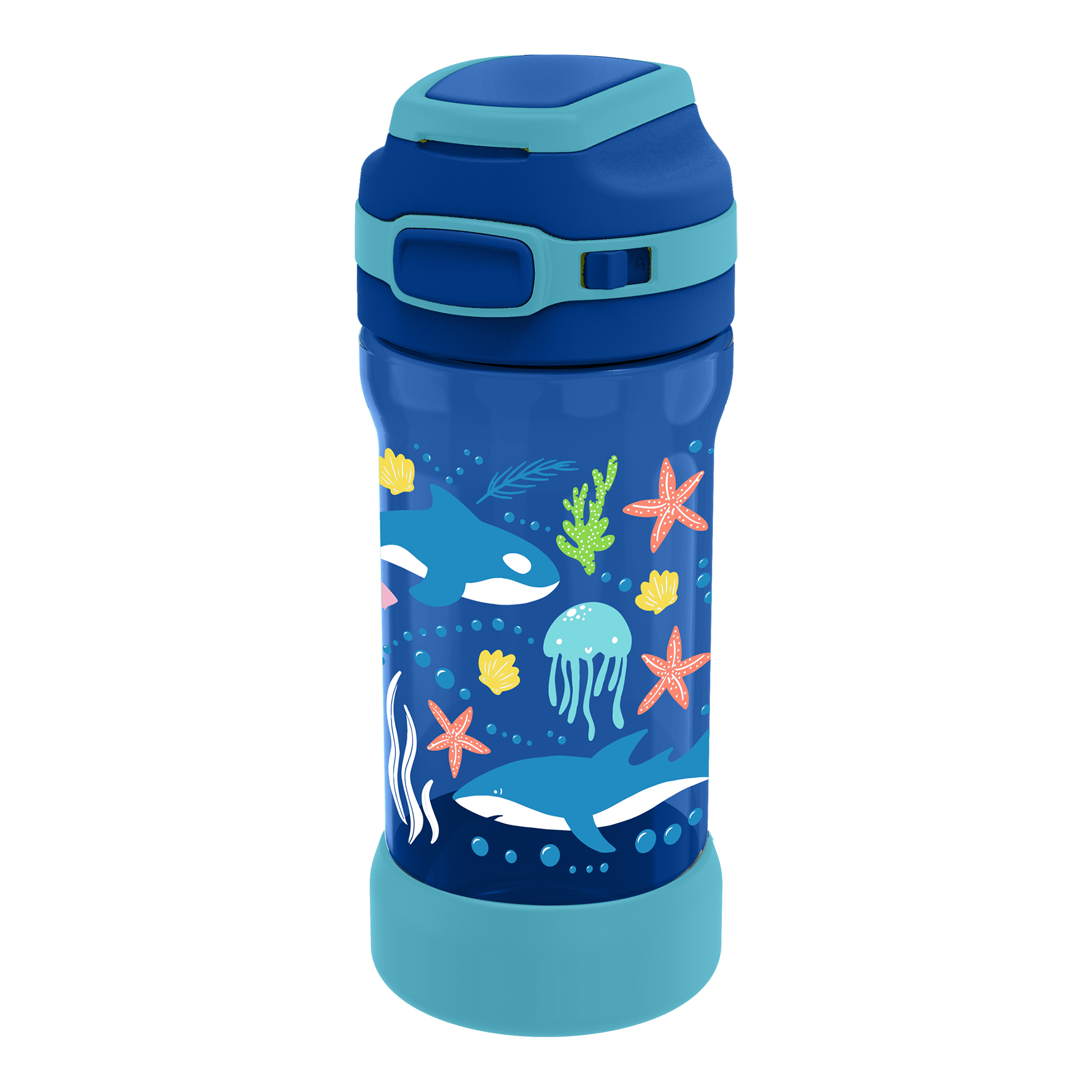 SeaWorld Dolphin Reef 16 Oz Kids Bottle