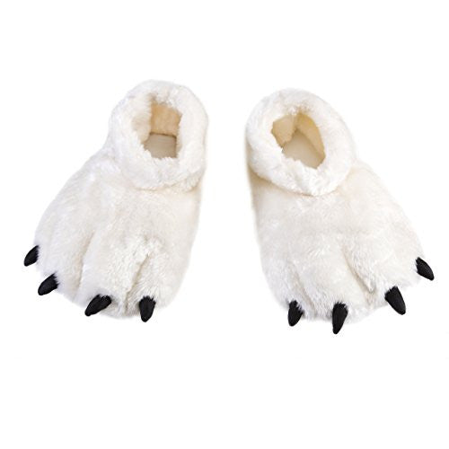 Polar Bear Feet Adult Slippers