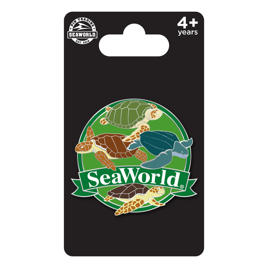 SeaWorld Turtle Species Pin