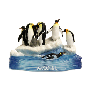 SeaWorld Sunset Penguin Figurine