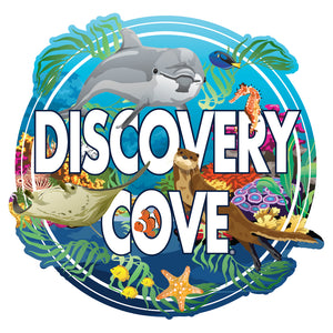 Discovery Cove Circle Sealife Magnet