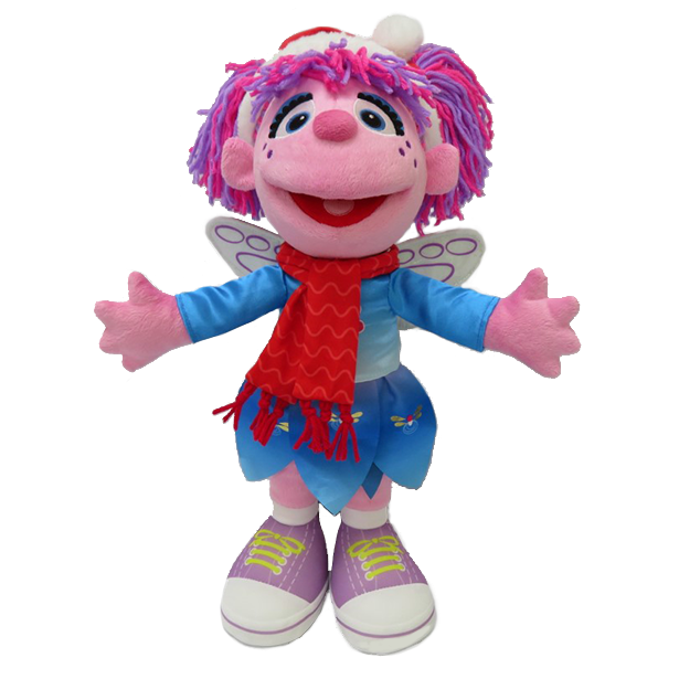 Sesame Street Abby Cadabby Christmas Plush 15"