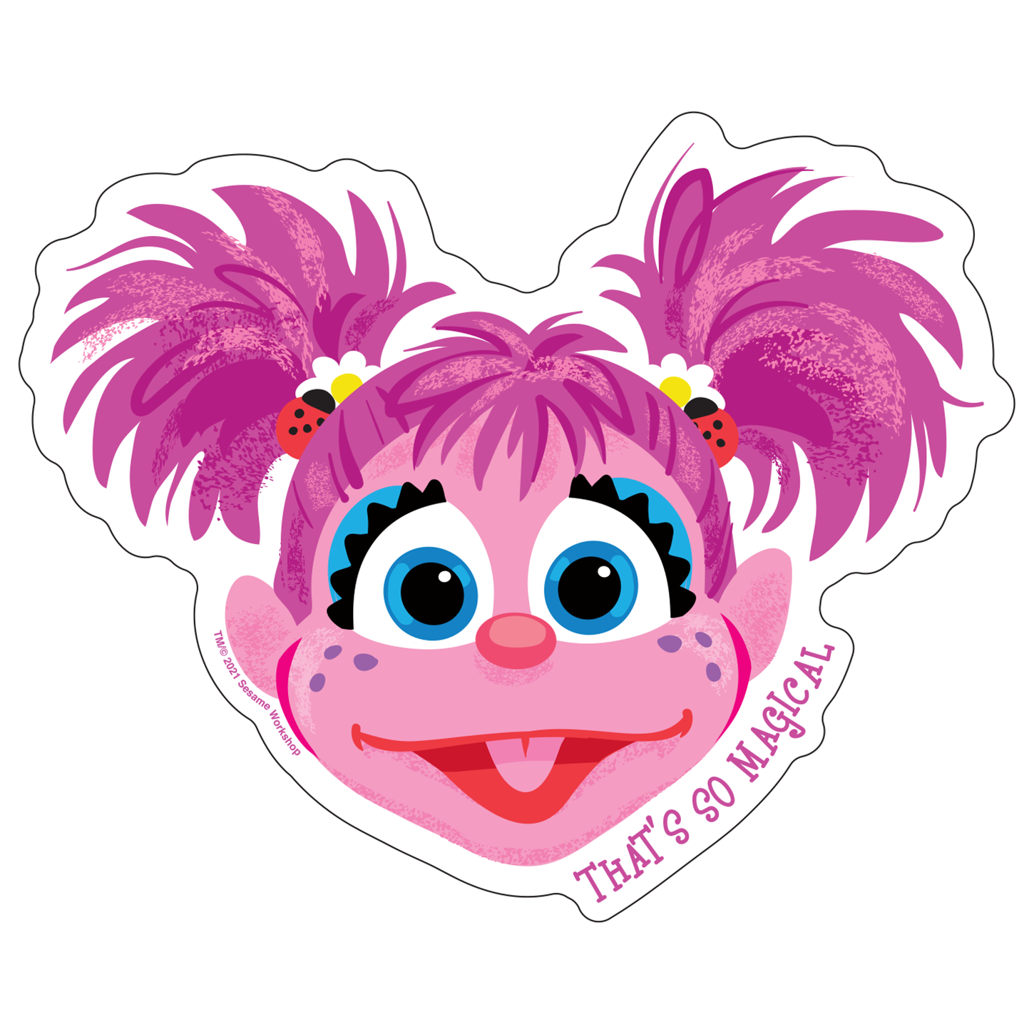 Sesame Street Abby Cadabby Jumbo Magnet - SeaWorld Parks Sesame Street Abby Cadabby Jumbo Magnet - SeaWorld Parks