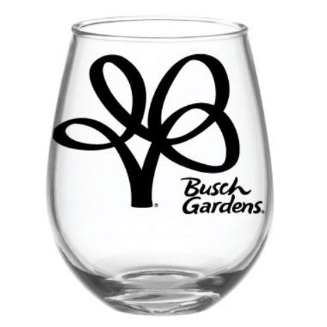 Busch Gardens Core Wine Glass 15 Oz
