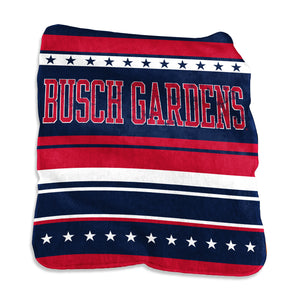 Busch Gardens USA Fleece Blanket 50x60