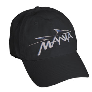 SeaWorld Orlando Retro Manta Black Adult Baseball Hat