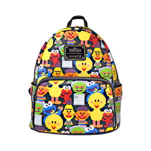 Sesame Street Loungefly Kawaii All Over Print Backpack