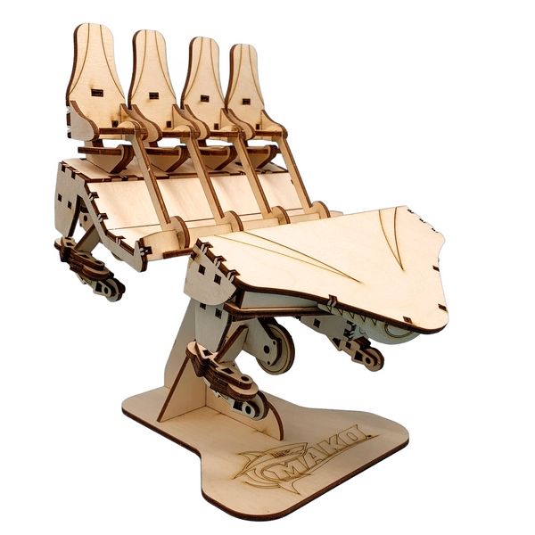SeaWorld Florida Coaster Cutout Model Mako - SeaWorld Parks ...