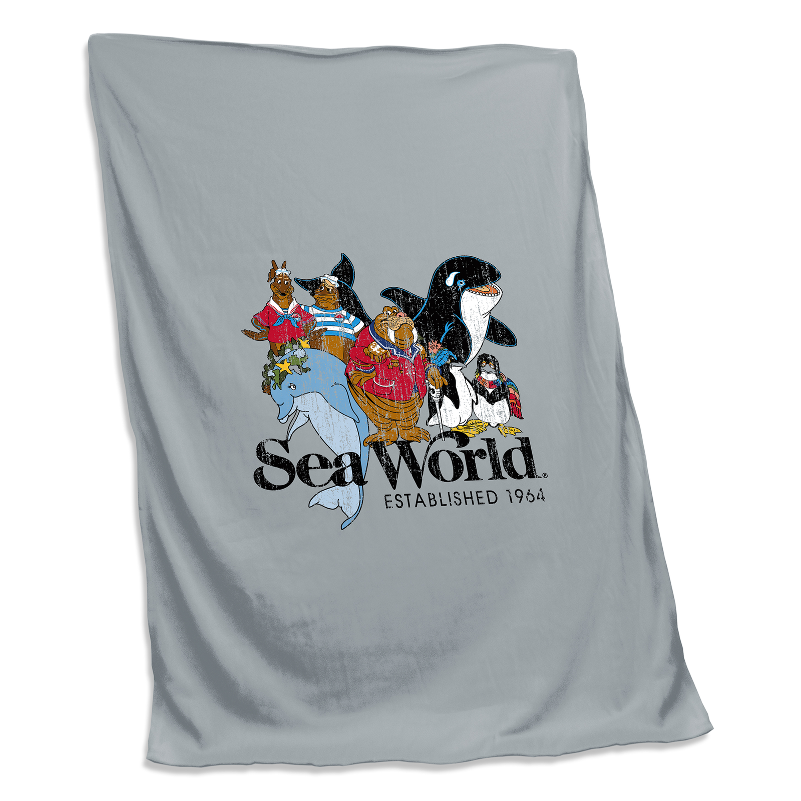 SeaWorld Vintage Character & Retro Logo - SeaWorld Parks ...