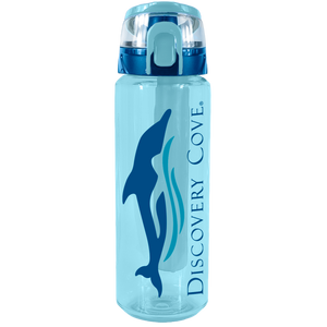 Discovery Cove Blue Logo Bottle 32 Oz