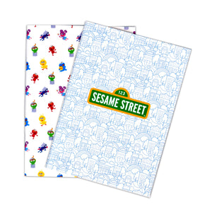 Sesame Street  2-Pack Soft Notebooks