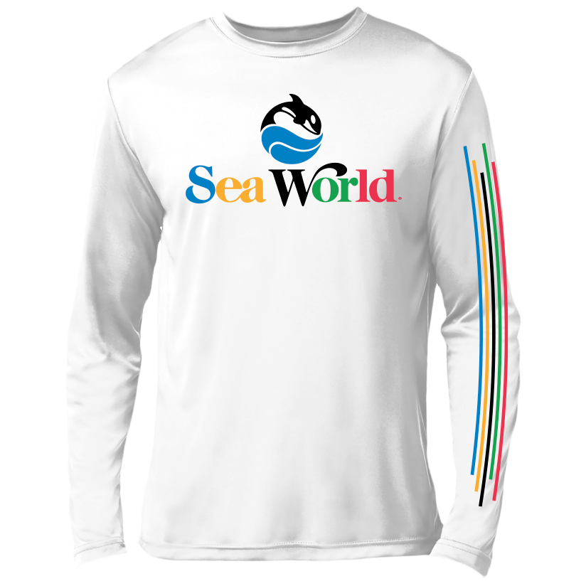 SeaWorld Retro Sport Dri-FIT Long Sleeve Tee